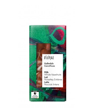 Vivani øko lys chokolade hele nød